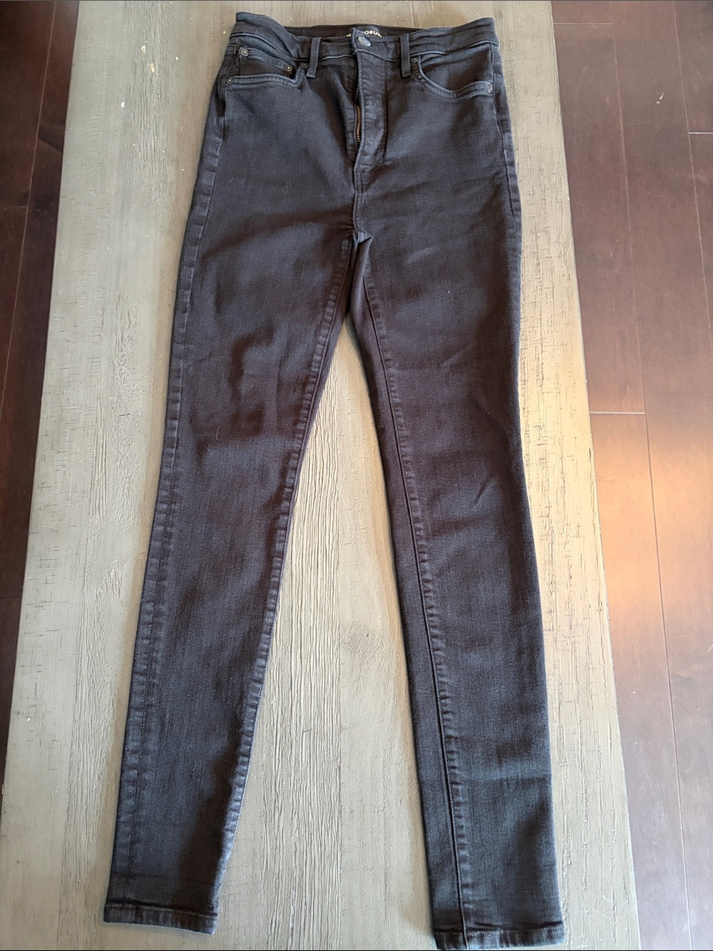 Denim Forum Black Women's Skinny Jeans